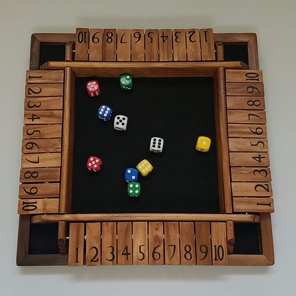 GLOBAL DREAM Shut The Box Game NWT
